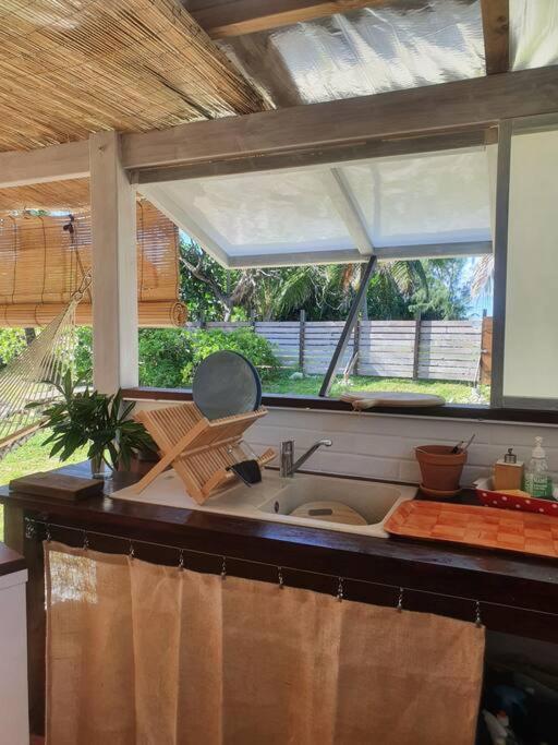 Breeze Ocean Bungalow Moorea Buitenkant foto
