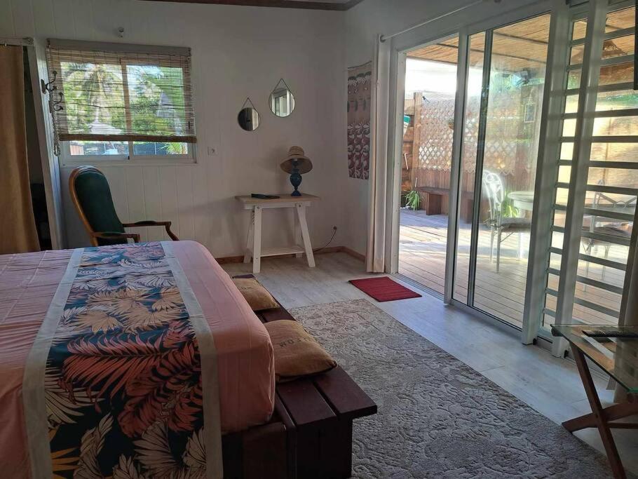 Breeze Ocean Bungalow Moorea Buitenkant foto